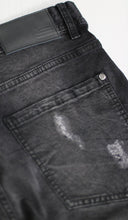 Load image into Gallery viewer, Black Gao Zipper Jean