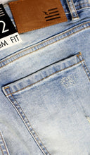 Load image into Gallery viewer, LT.Blue Gao Zipper Jean