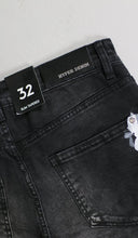 Load image into Gallery viewer, Black Rag Splatter Jean