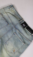 Load image into Gallery viewer, Indigo Drop Crotch Denim Jogger