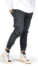 Load image into Gallery viewer, Charcoal Drop Crotch Jogger