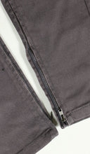 Load image into Gallery viewer, Charcoal Zipper Pant