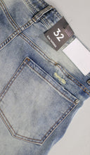 Load image into Gallery viewer, LT.Blue Track Zipper Jean
