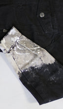 Load image into Gallery viewer, Flame Black Denim Jacket
